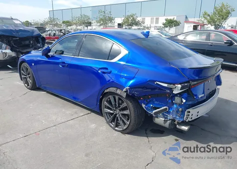 2021 Lexus Is 350 F Sport z USA, uszkodzony, nr VIN JTHGZ1B26M5041426